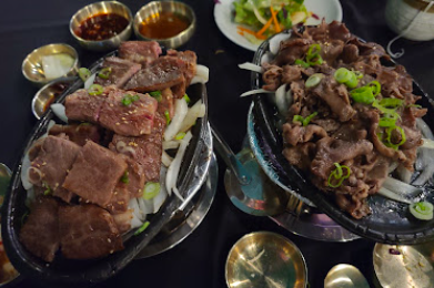 Genwa Korean BBQ signature dishes Marinated Short Ribs
Bulgogi Beef
Chadolbaegi
